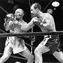 Rocky Marciano Walcott Knockout