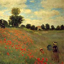 Monet's Poppy Field
