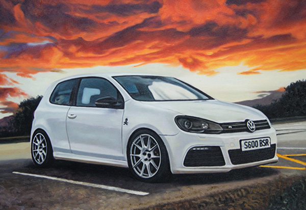 Peter Hinchliffe's Finished Painting